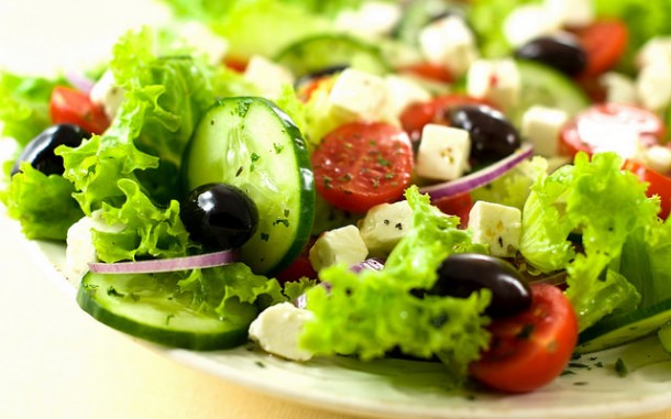 mediterranean diet - italian salad 