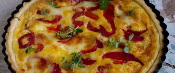 alt="vorrei italian quiche with taleggio italian cheeses recipe"