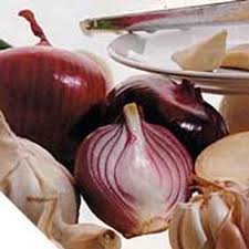 onion and garlic