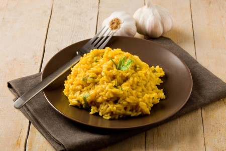 Alt="Vorrei Italian risotto with liquorice"