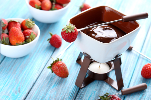 Spicy Chocolate Aphrodisiac Fondue