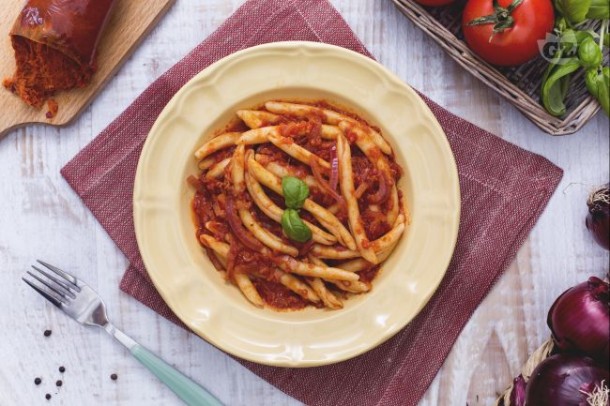 Alt='vorrei italian pasta with nduja'