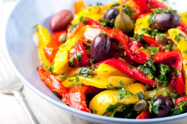 Alt="vorrei italian pepper and caper salad"