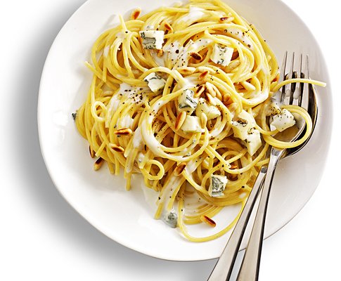 Alt="vorrei italian spaghettoi with gorgonzola italian cheeses recipe"