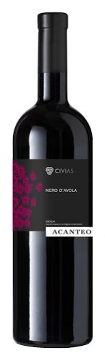 Bottle of Vorrei Italian Civias Nero d'Avola