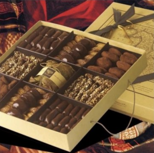 Vorrei italian bpx of assorted fig chocolates