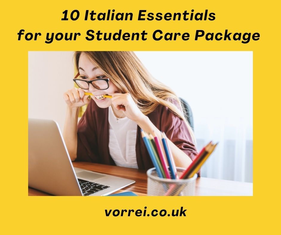 10 Italian Essentials for your Student Care Package