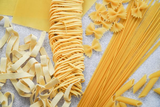 Types of Italian pasta